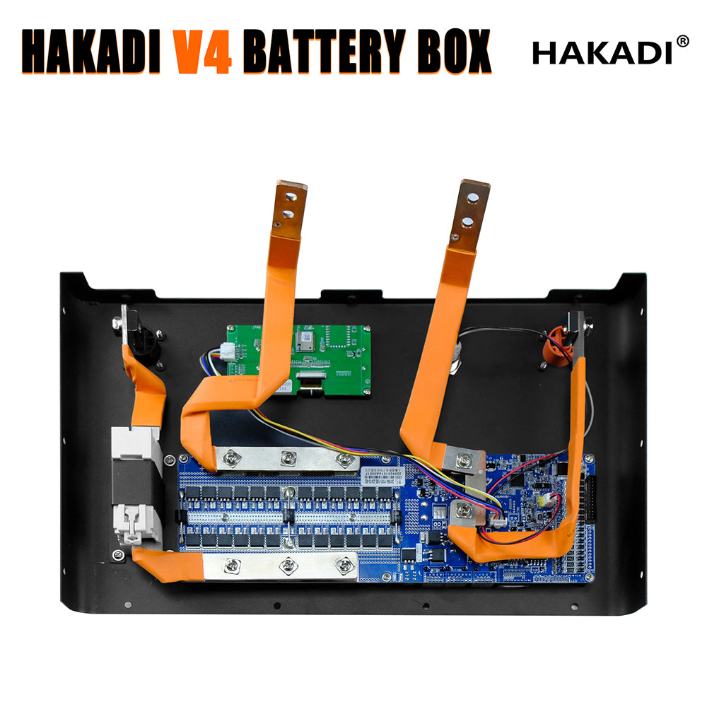 EU STOCK HAKADI 48V Server Rack 10-15KWh LiFePO4 280Ah/302Ah/314Ah Cell With Bluetooth 16S 200A Seplos BMS