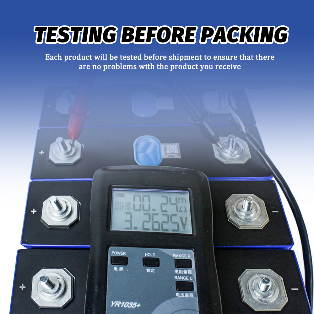 EU STOCK! Lifepo4 EVE 3.2V 230Ah Battery Original Rechargeable Cells for Energy storage,Solar,RV,EV,