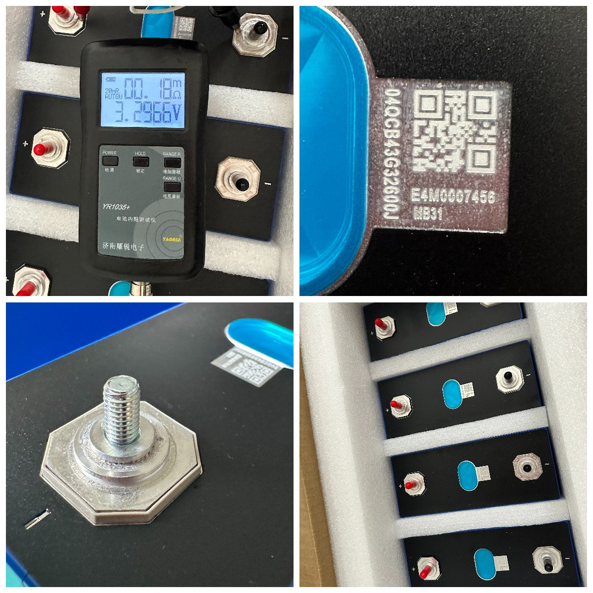 EVE MB31 LiFePO4 314Ah 3.2V LF314 Grade A Cell Rechargeable Prismatic Cell For RV,EV,Solar