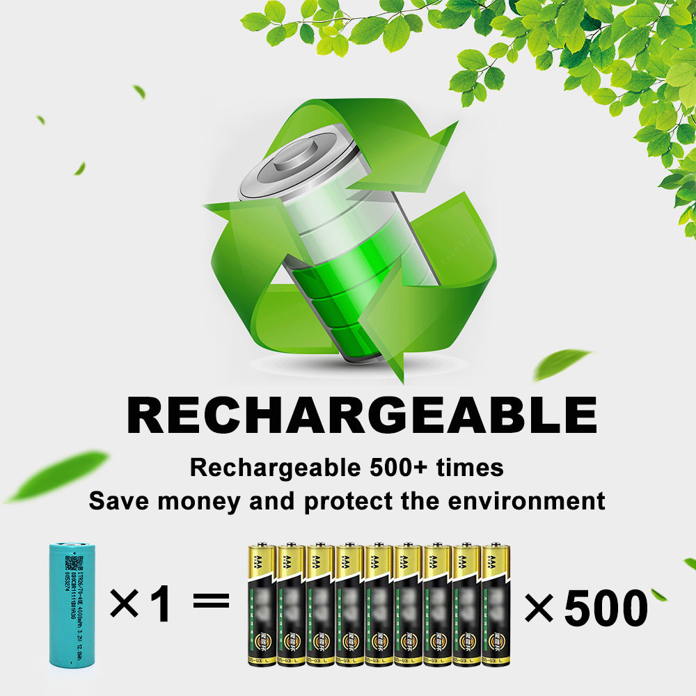 HAKADI Lifepo4 26700 3.2V 4000mAh Rechargeable Battery 3C-5C Discharge For DIY Power Tool E-Bike
