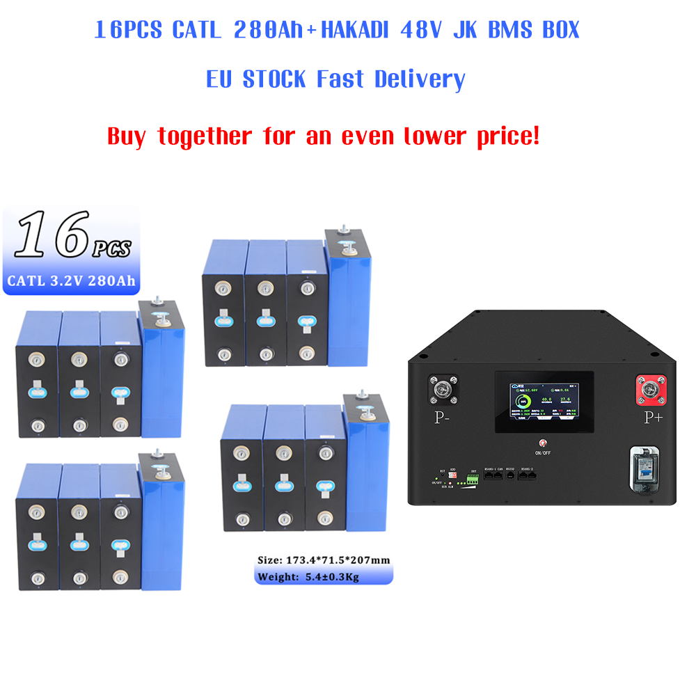New Arrival ! EU Free Shipping CATL 280Ah CB310 LiFePO4 3.2V Grade A Battery 6000 cycles for Home Energy Storage System, EV, PV