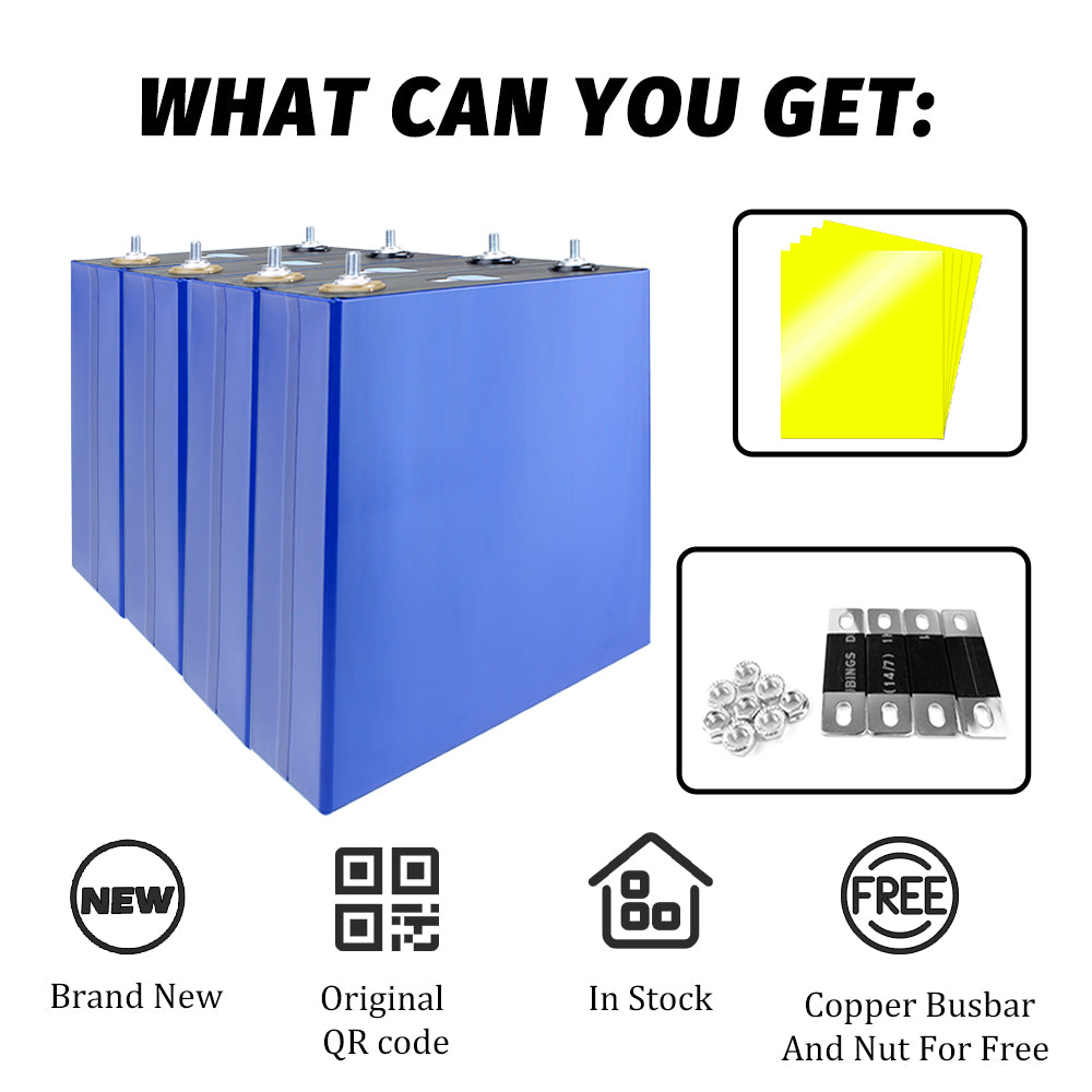 EVE LF280K LiFePO4 3.2V 280Ah Grade A Cells Rechargeable LFP Battery For Solar Energy storage,Home Solar Energy,DIY Battery Pack