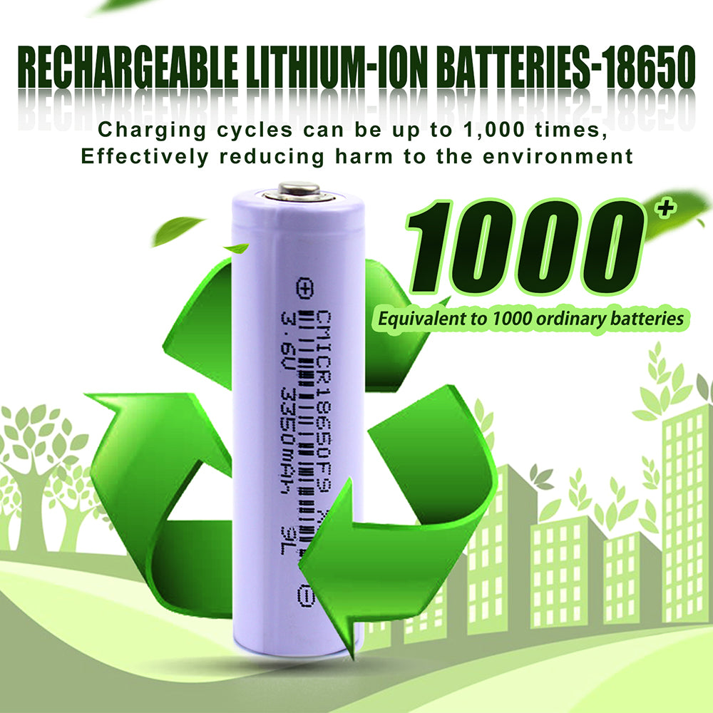 HAKADI 18650 3.7V 3350mAh Rechargeable Lithium-ion Battery Cell For DIY Energy Storage Battery Pack