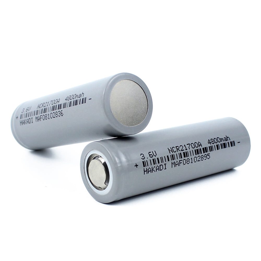 HAKADI 21700 3.7V 4800mAh Rechargeable Lithium-ion High Power Battery Suitable for Energy Storage Battery Solar System E-Bike