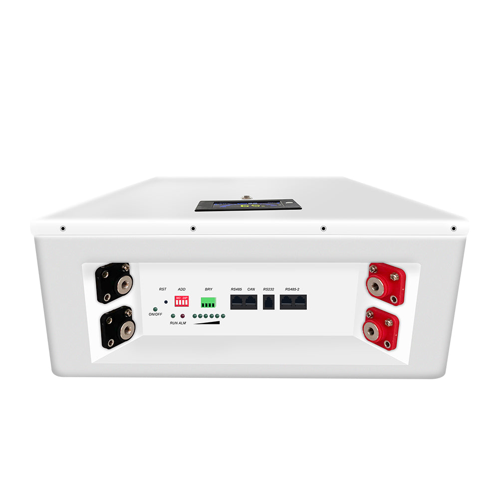 HAKADI 48V LiFePO4 100Ah DIY Battery BOX Wall-mounted 51.2V Case Smart Bluetooth JK BMS for ,RV,Solar Energy