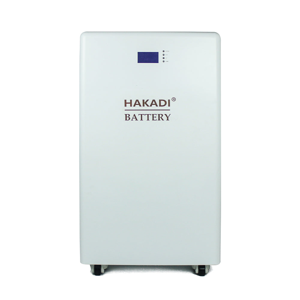 HAKADI Fully assembled 48V-51.2V 16S LiFePO4 280Ah-314Ah DIY Battery Box Built-in BMS for Home Solar Energy System,RV,EV