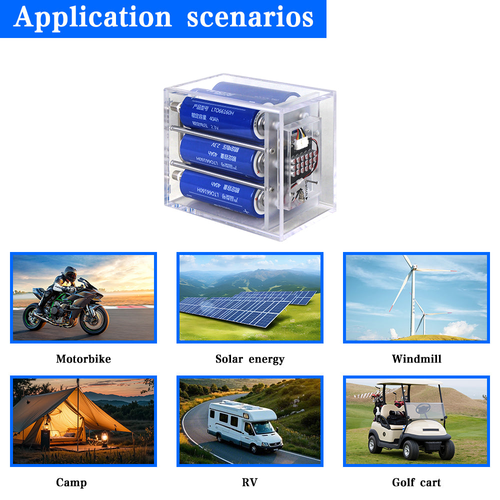 Brand New 12V 45Ah LTO Battery Pack Yinlong 45Ah Cycle Life 20000+ For Car Audio, RV, EV