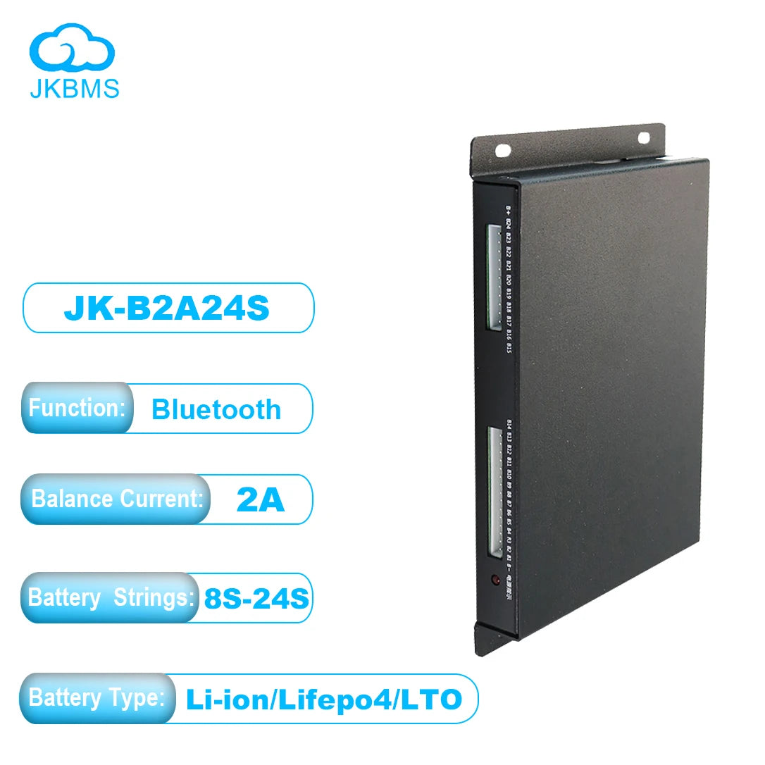 JK Balancer 4S 8S 12S 16S 24S 1A 2A Smart Active Equalizer Balancer Bluetooth APP Li-ion Lifepo4 LTO Battery
