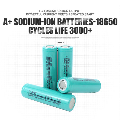HAKADI 12V 4Ah Sodium-ion Battery Pack SIB Motorcycle Cells High Power Batteries For DIY 12V Generator Battery Compatible Mower
