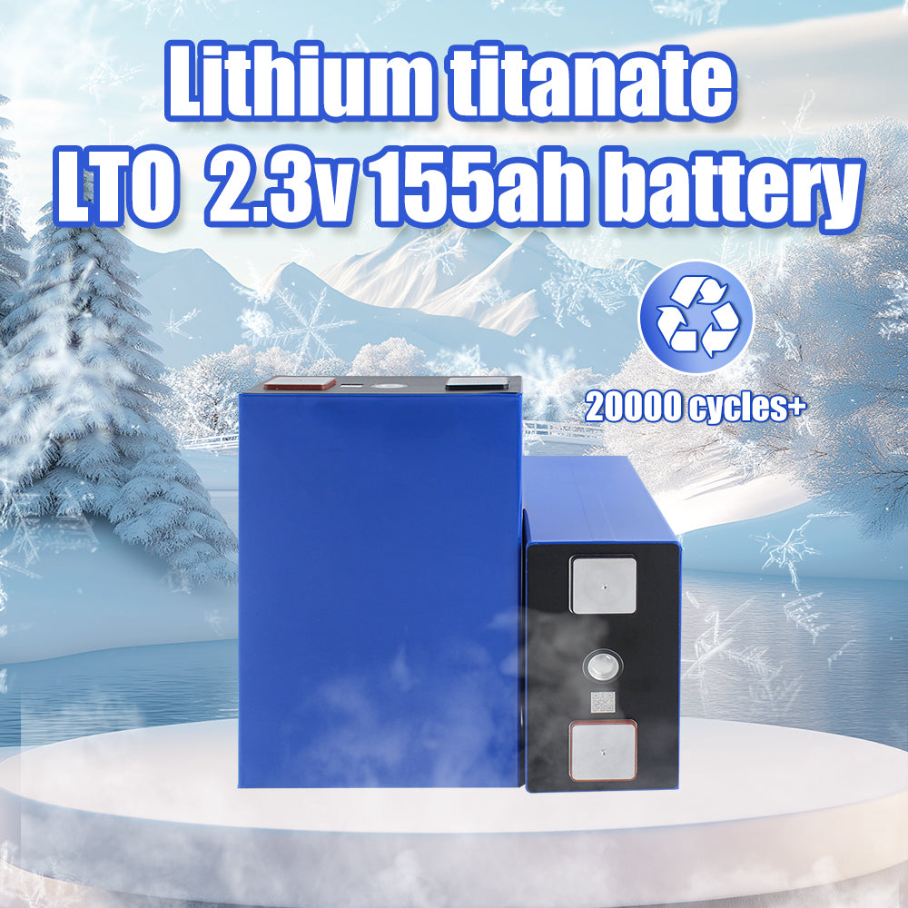 Yinlong 155Ah LTO 2.3V Battery Grade A Rechargeable Cells 20000+ Cycle Life For Solar System, RV