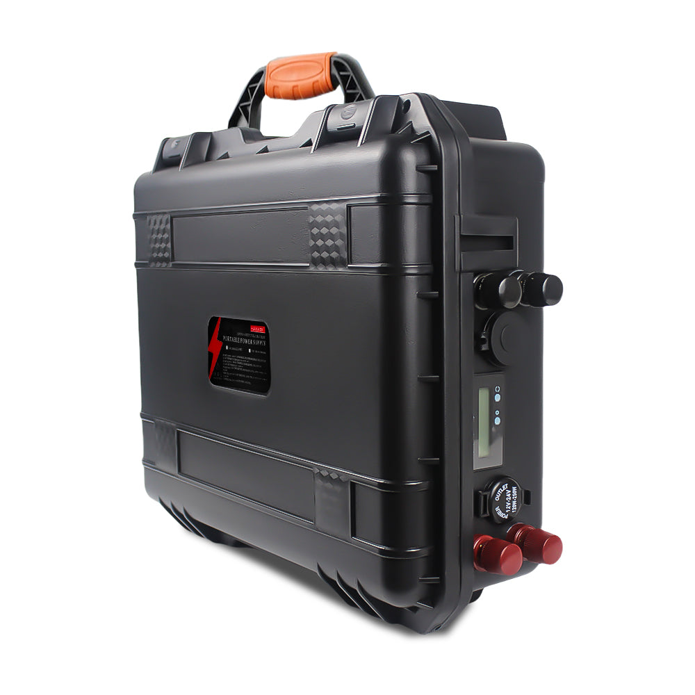 HAKADI 12V 200Ah LiFePO4 Battery Pack 2560Wh Build-in BMS Waterproof for Solar Camper Yacht Inverter Engine Moto