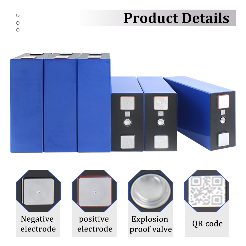 Yinlong 155Ah LTO 2.3V Battery Grade A Rechargeable Cells 20000+ Cycle Life For Solar System, RV
