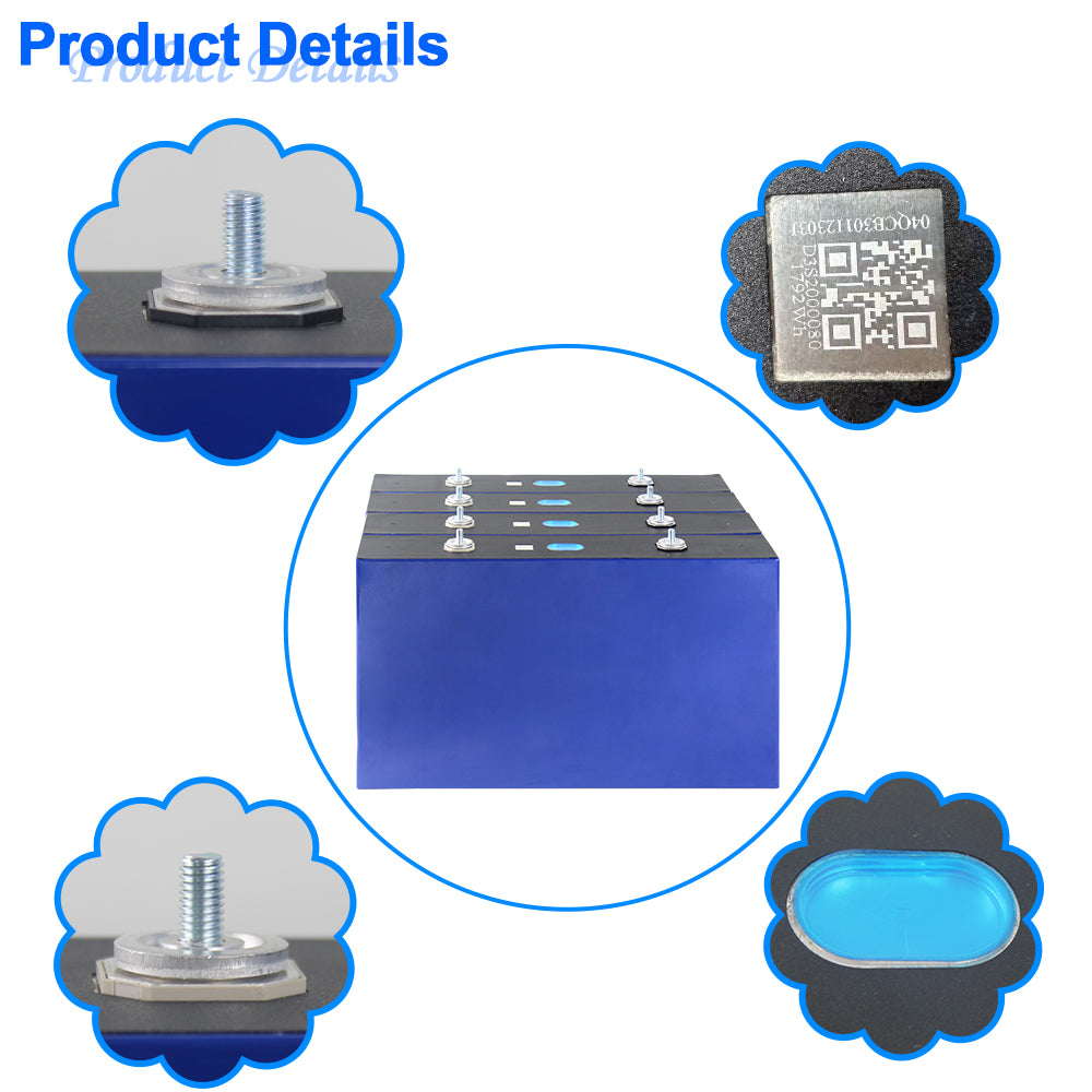 2025 New Products EVE MB56 LF560K 3.2V 628Ah LiFePO4 Battery Prismatic Lithium ion Cells For Solar System ,Inverter