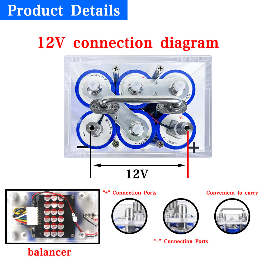 Brand New 12V 45Ah LTO Battery Pack Yinlong 45Ah Cycle Life 20000+ For Car Audio, RV, EV