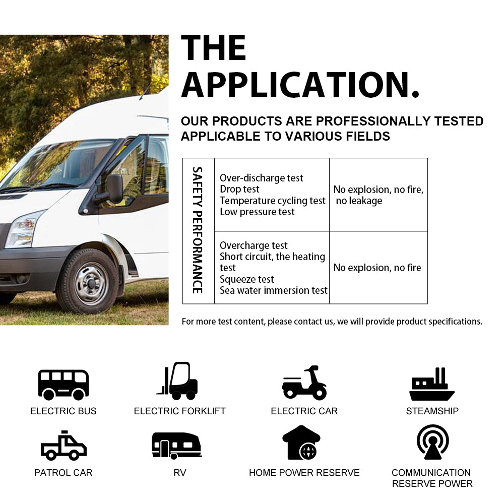 BYD 3.2V 100Ah C49 LiFePO4 Battery Grade A+ Cycle Life 6000+ Rechargeable Cells for RV, EV, Boat