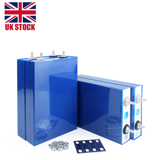 UK Stock EVE LF105 LiFePO4 3.2V 105Ah Battery Grade A M6 Studs Prismatic Cell For Boat, RV, EV, Solar System
