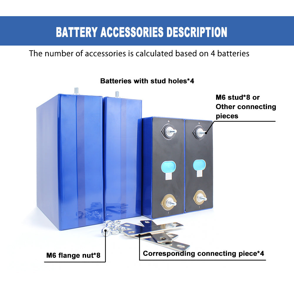 EU STOCK EVE LF280K LiFePO4 280Ah Battery Rechargeable Deep cycle Cell for energy storage,Home Solar Energy,DIY 12V 24V 48V 72V battery Pack