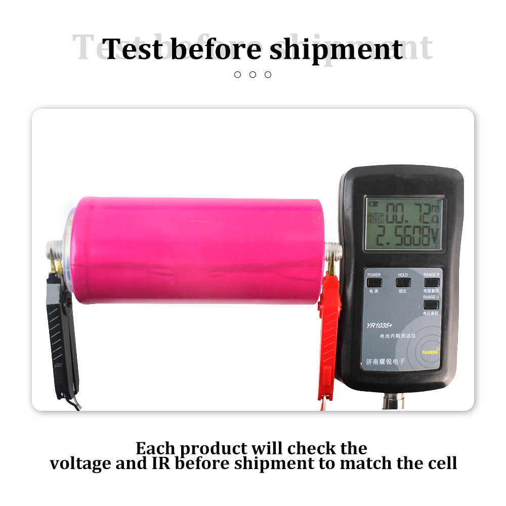 6-24PCS LTO Battery 2.3V 30Ah 60138 Rechargeable Cells 20000 Cycle Life For Solar System,Car Audio