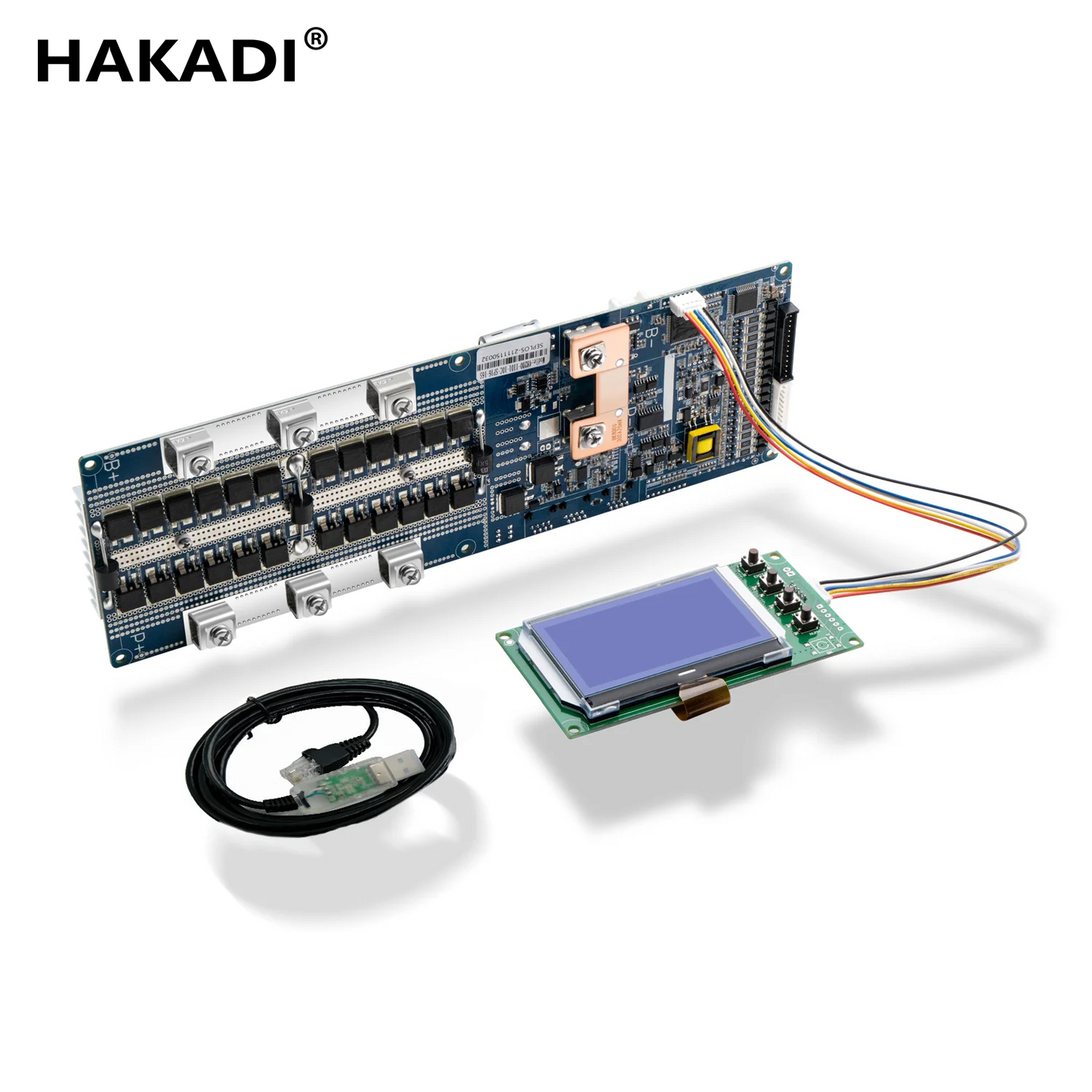 HAKADI 48V-51.2V Lifepo4 Battery Pack Full Assembled 10-16Kwh Server Rack With 200A Bluetooth BMS For Home Power,Solar Energy,RV, PV,Boat