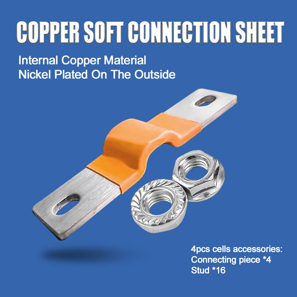 Lifepo4 Battery Busbars 280Ah,314Ah,330Ah,628Ah,Flexible busbars for EVE CATL CALB Lishen Battery