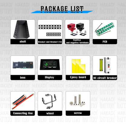JK BMS ESS 48V LiFePO4 Battery DIY Box JK Bms 200A V19 V15 16S Stackable Battery case 51.2V 280Ah 314Ah 15Kwh 16Kwh
