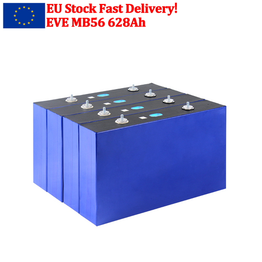 EU Stock! EVE MB56 3.2V 628Ah LiFePO4 Battery LF560K Prismatic Lithium ion Cells For Solar System ,Inverter Free tax and Shipping
