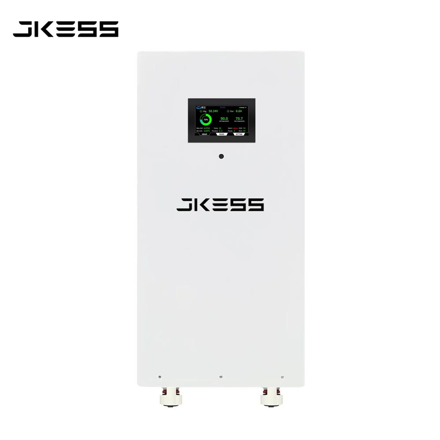 Eu Stock JK ESS Lifepo4 Battery Box with Jk Bms V19 16s 48v 200a Diy Battery case 280Ah 314Ah 51.2V 15Kwh Lifepo4 Home Storage System