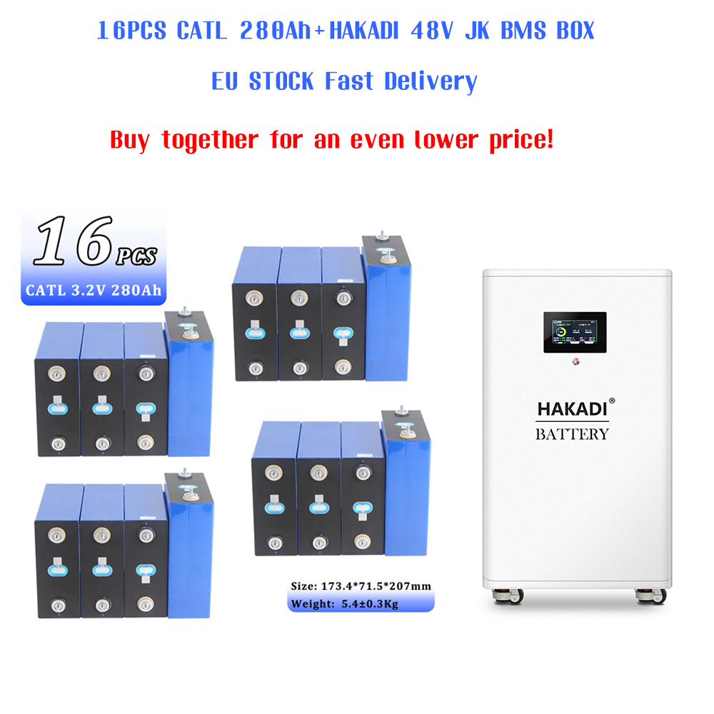 New Arrival ! EU Free Shipping CATL 280Ah CB310 LiFePO4 3.2V Grade A Battery 6000 cycles for Home Energy Storage System, EV, PV