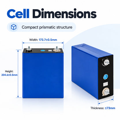 EU Stock HAKADI Sodium ion battery 3V 200Ah Brand New Na Cell DIY 12V 24V 48V Battery Pack For Home Energy Storage,Boat,Solar