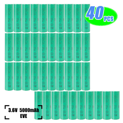 EVE INR21700-50PL 5000mAh - 70A 3.6V NMC Battery Cylindrical Cells For Military Drones,Drones, Scooter