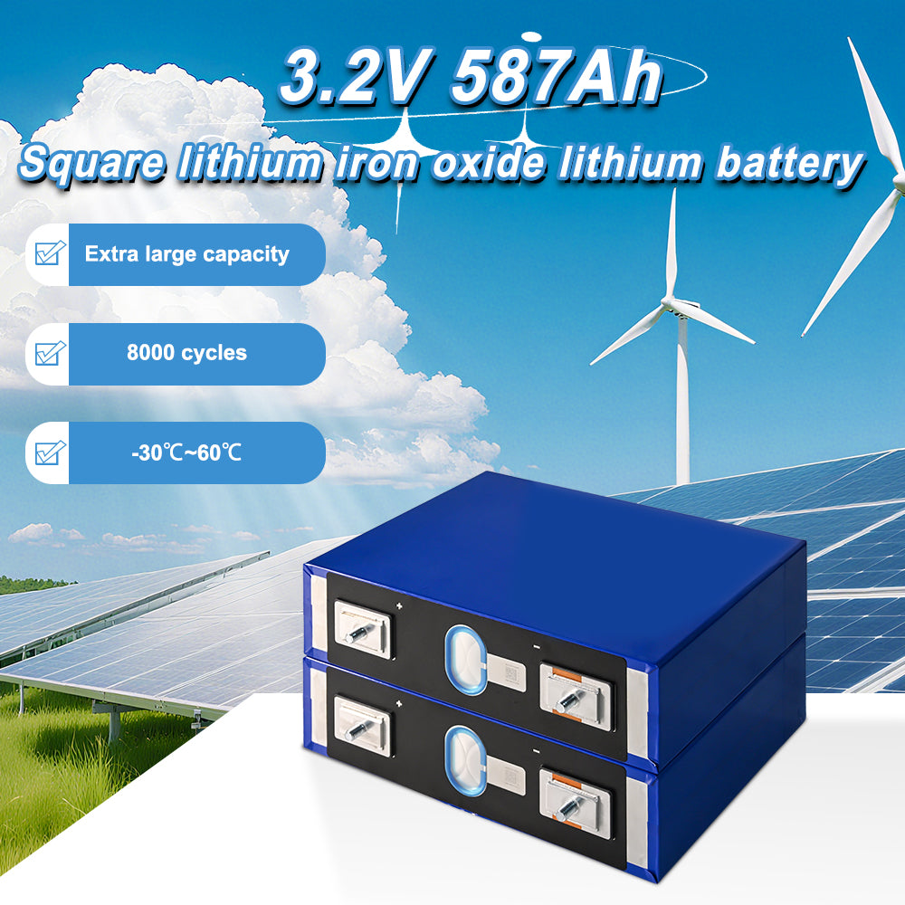 EU STOCK CATL 587Аh LiFePO4 3.2V Battery Grade A Prismatic Cells 8000+ Cycle For homes off-grid,Solar Energy 7-10 Days Delivery