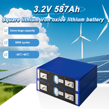 EU STOCK CATL 587Аh LiFePO4 3.2V Battery Grade A Prismatic Cells 8000+ Cycle For homes off-grid,Solar Energy 7-10 Days Delivery