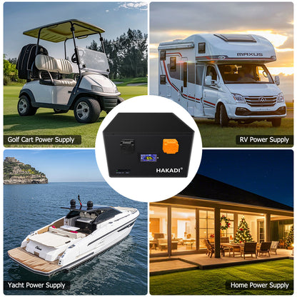 HAKADI 12V EVE MB56 628Ah LiFePO4 DIY Battery Box Including JK BMS 300A and 2A Balance For DIY battery,Off-grid systems,Solar energy