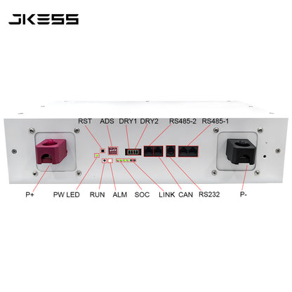 Eu Stock JK ESS Lifepo4 Battery Box with Jk Bms V19 16s 48v 200a Diy Battery case 280Ah 314Ah 51.2V 15Kwh Lifepo4 Home Storage System