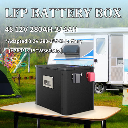 HAKADI 12V LiFePO4 Battery DIY Box with JK BMS Bluetooth For 12V 280Ah/304Ah/314Ah System