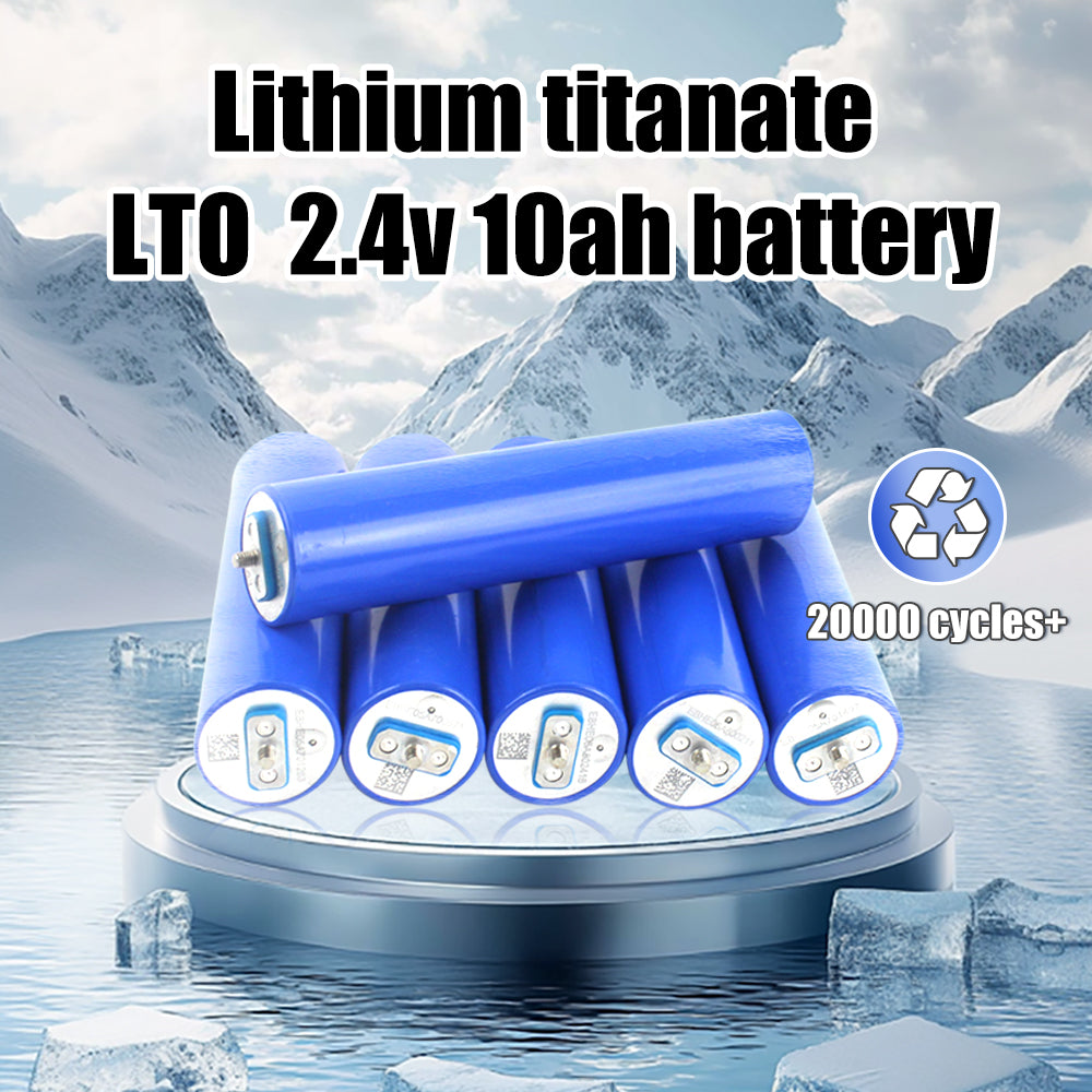 6PCS LTO Battery 2.3V 10Ah Rechargeable Lithium titanate Cells For DIY Battery 12V 24V 48V,Car Audio