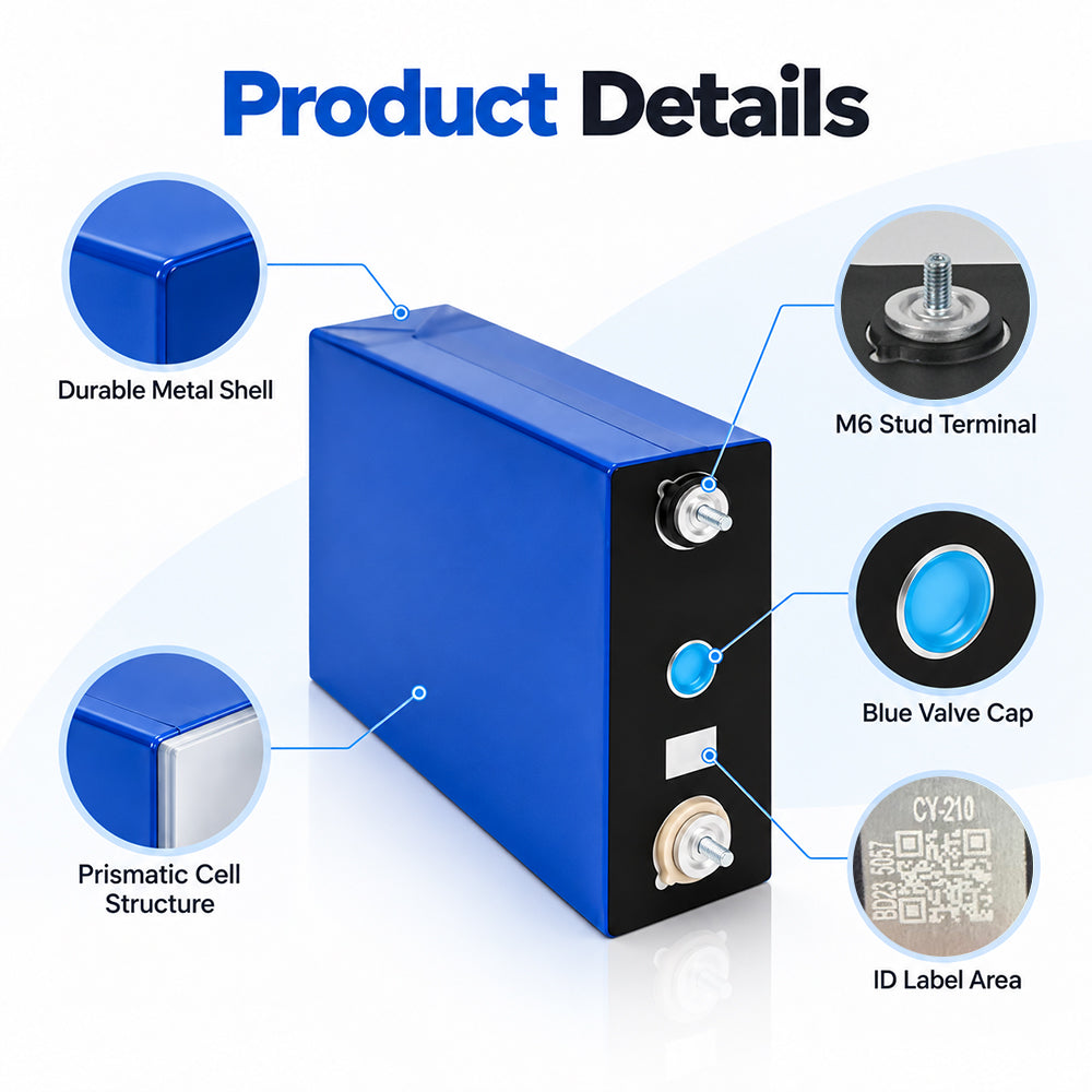 EU Stock HAKADI Sodium ion battery 3V 200Ah Brand New Na Cell DIY 12V 24V 48V Battery Pack For Home Energy Storage,Boat,Solar