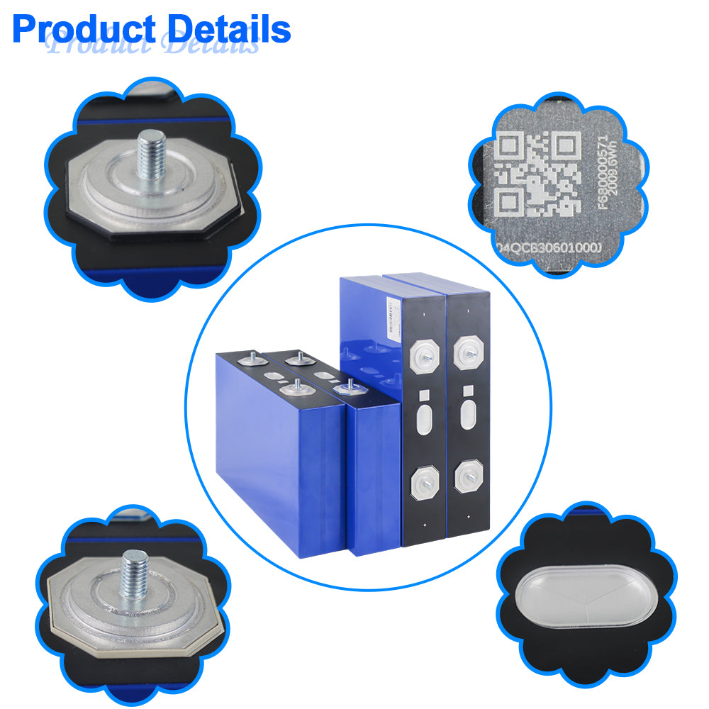 USA Stock EVE MB56 3.2V 628Ah LiFePO4 Battery LF560K Prismatic Lithium ion Cells For Solar System ,Inverter Free tax and Shipping 5-7Days Delivery!