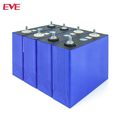 EVE LF100LA 3.2V 100Ah LiFePo4 Battery Grade A Cells 4000 Cycle Life For 12V 24 V 48V 5kwh solar systems