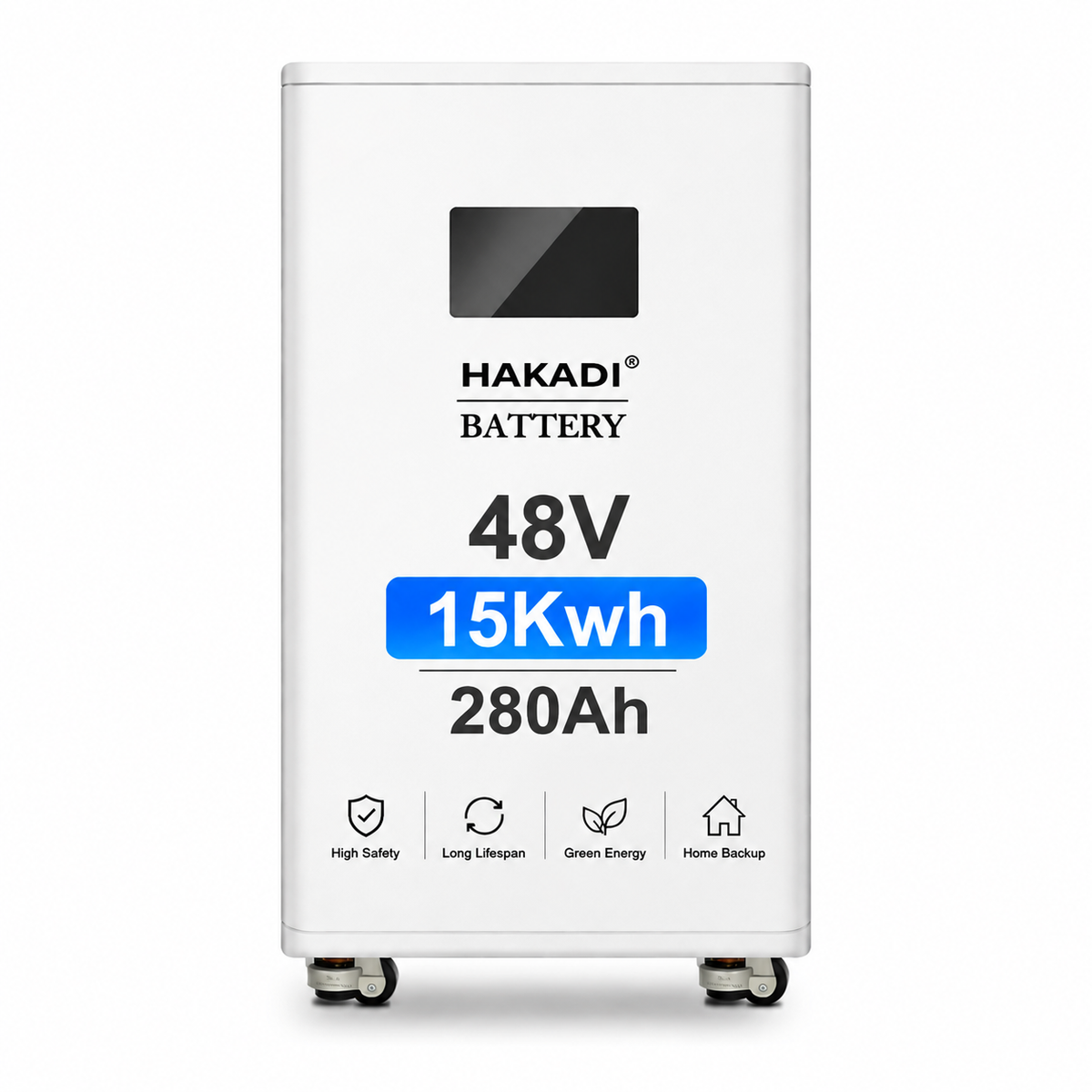 HAKADI PACEEX BMS 48V 16S LiFePO4 15-16 kwh DIY Battery Box With WiFi Bluetooth For Home Energy Storage System