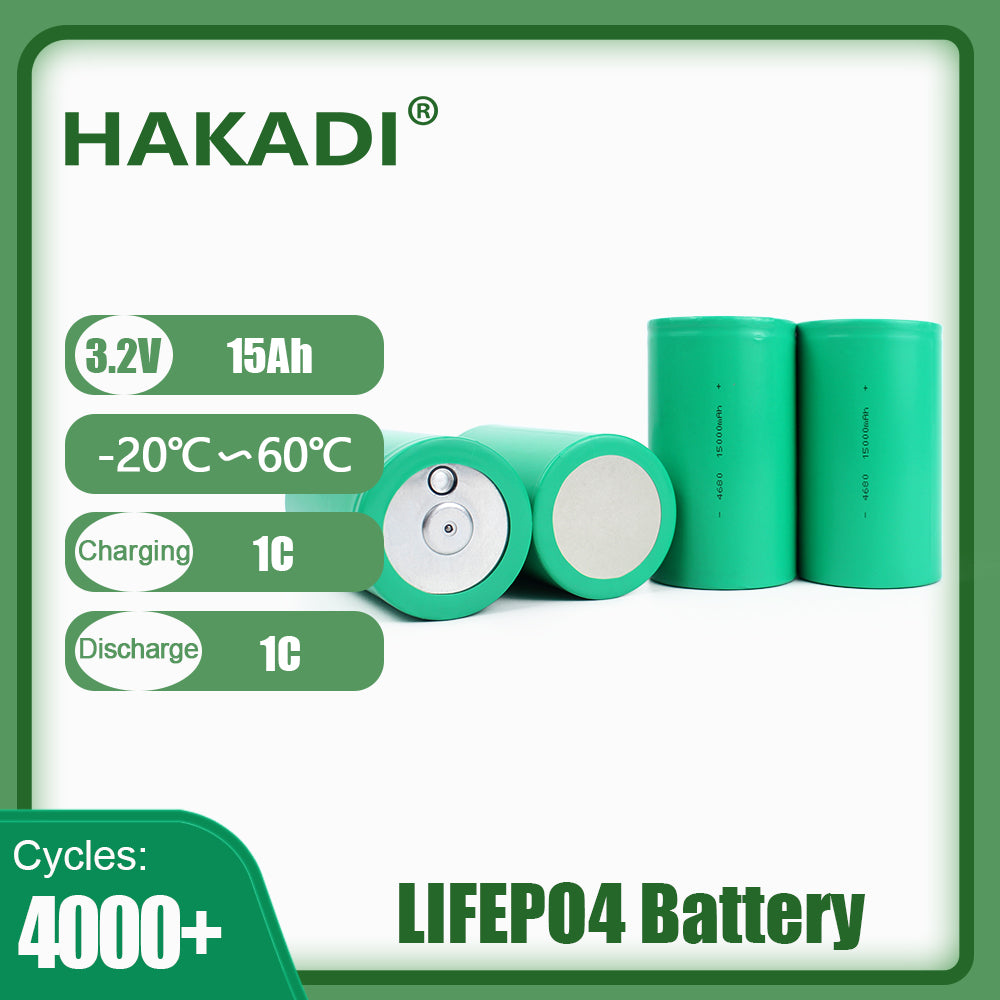 BYD FC4680 3.2V 15Ah LiFePO4 4680 15000mAh Battery Cell