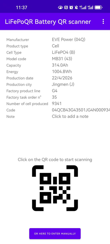 EU Stock EVE MB31 314Ah LiFePO4 3.2V Battery Grade A Prismatic Cell 7-10days Fast Delivery！