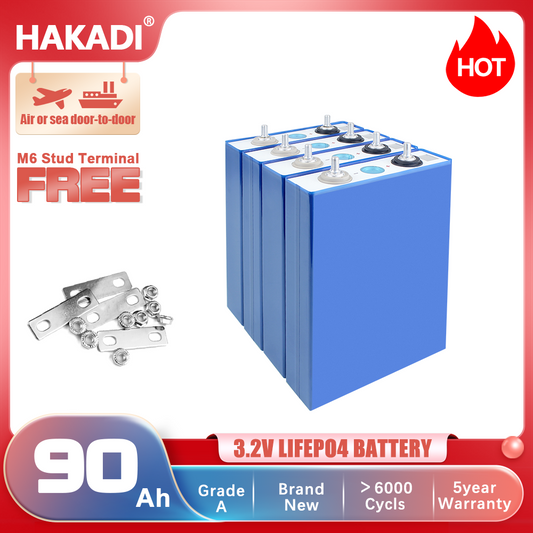 EVE LF90K 90Ah LiFePO4 Battery Brand New Grade A LFP Cells For DIY Battery Pack RV EV Boat Solar System