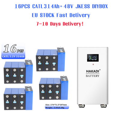 EU Stock CATL 314Ah LiFePO4 Battery Brand New Grade A Rechargeable Cells For RV , EV ,Boat, Solar