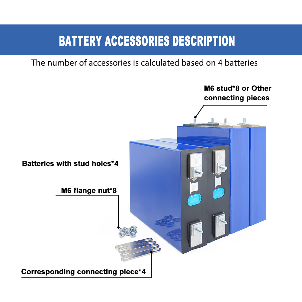 Lifepo4 Lishen 200/202Ah Batteries Original Brand New Grade A Rechargeable Battery For DIY 12V 24V 48V 200Ah Solar System RV Boat Power