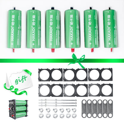 HAKADI LTO 2.4V 40Ah A Grade Lithium Titanate Batteries Rechargeable Cells For Car Audio,DIY Battery Pack,Energy storage