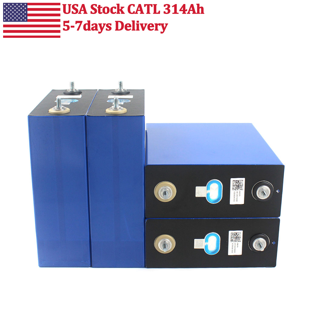 USA Stock CATL 314Ah 5-7Days Delivery LiFePO4 Battery Brand New Grade A Rechargeable Cells For RV , EV ,Boat, Solar