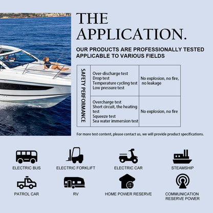 EVE LF173 LiFePO4 3.2V 173Ah Grade A Prismatic Battery Cells For RV, Boat,Off-grid power system