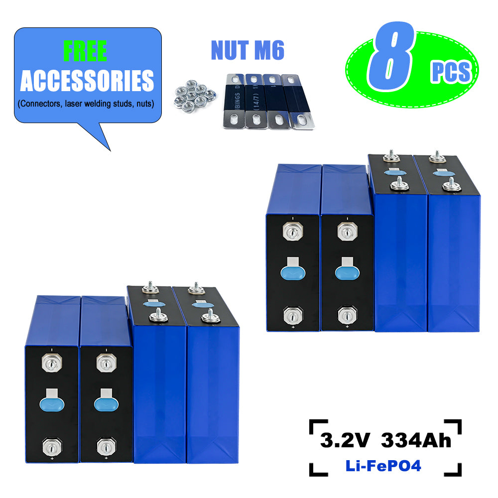EU STOCK EVE LF334 334Ah LiFePO4 Battery Grade A Cells for Solar energy off-grid systems,DIY Battery Pack