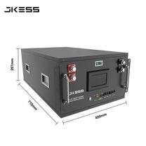 JK BMS ESS 48V LiFePO4 Battery DIY Box JK Bms 200A V19 V15 16S Stackab ...